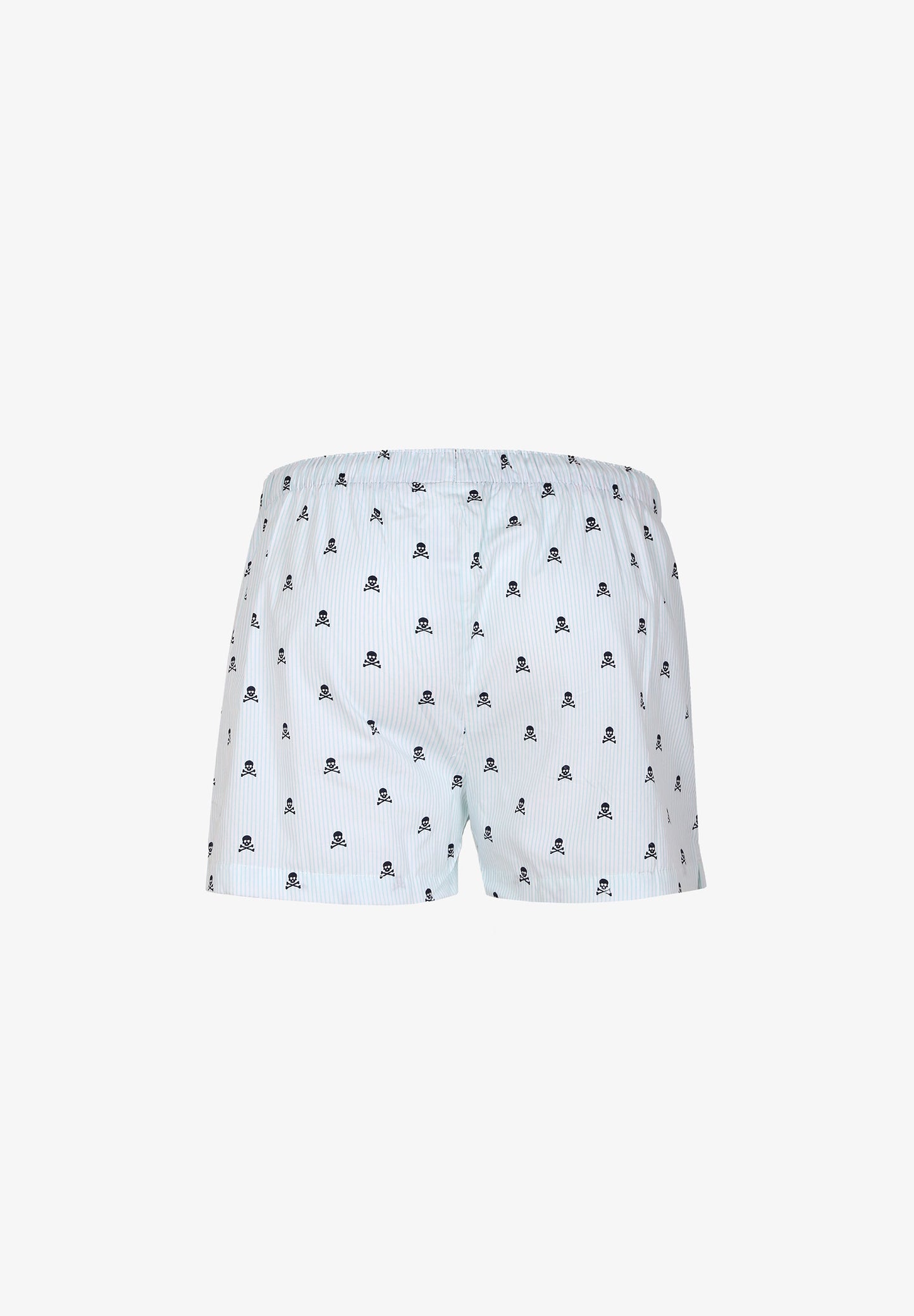 STRIPED SKULL BOXER SHORTS