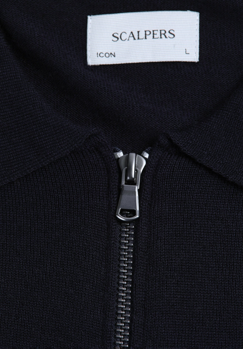 POLO JERSEY WITH ZIP
