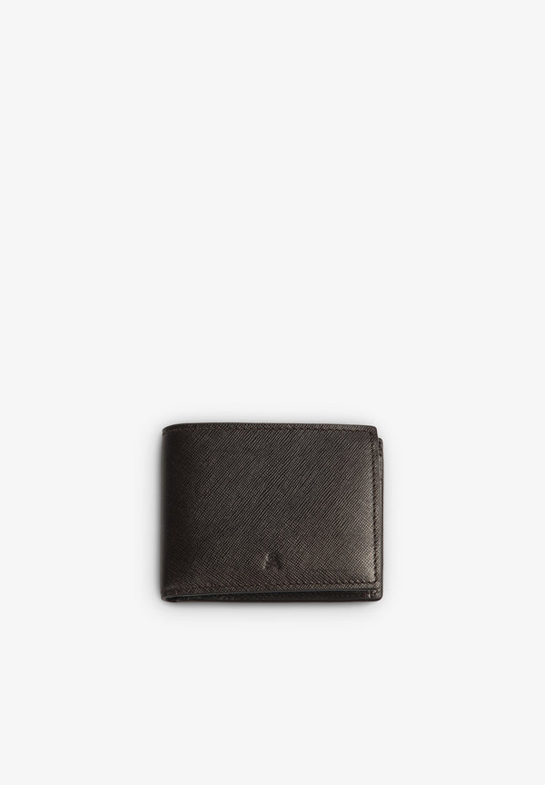 LEATHER WALLET WITH INNER PURSE