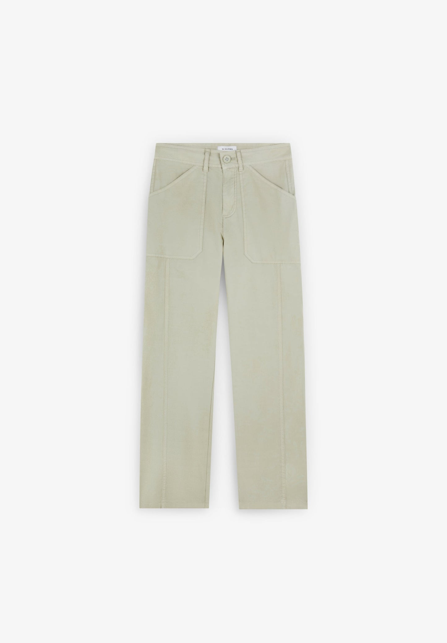 WIDE CONTRAST TROUSERS