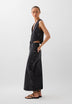 STUDS WAVY MIDI SKIRT