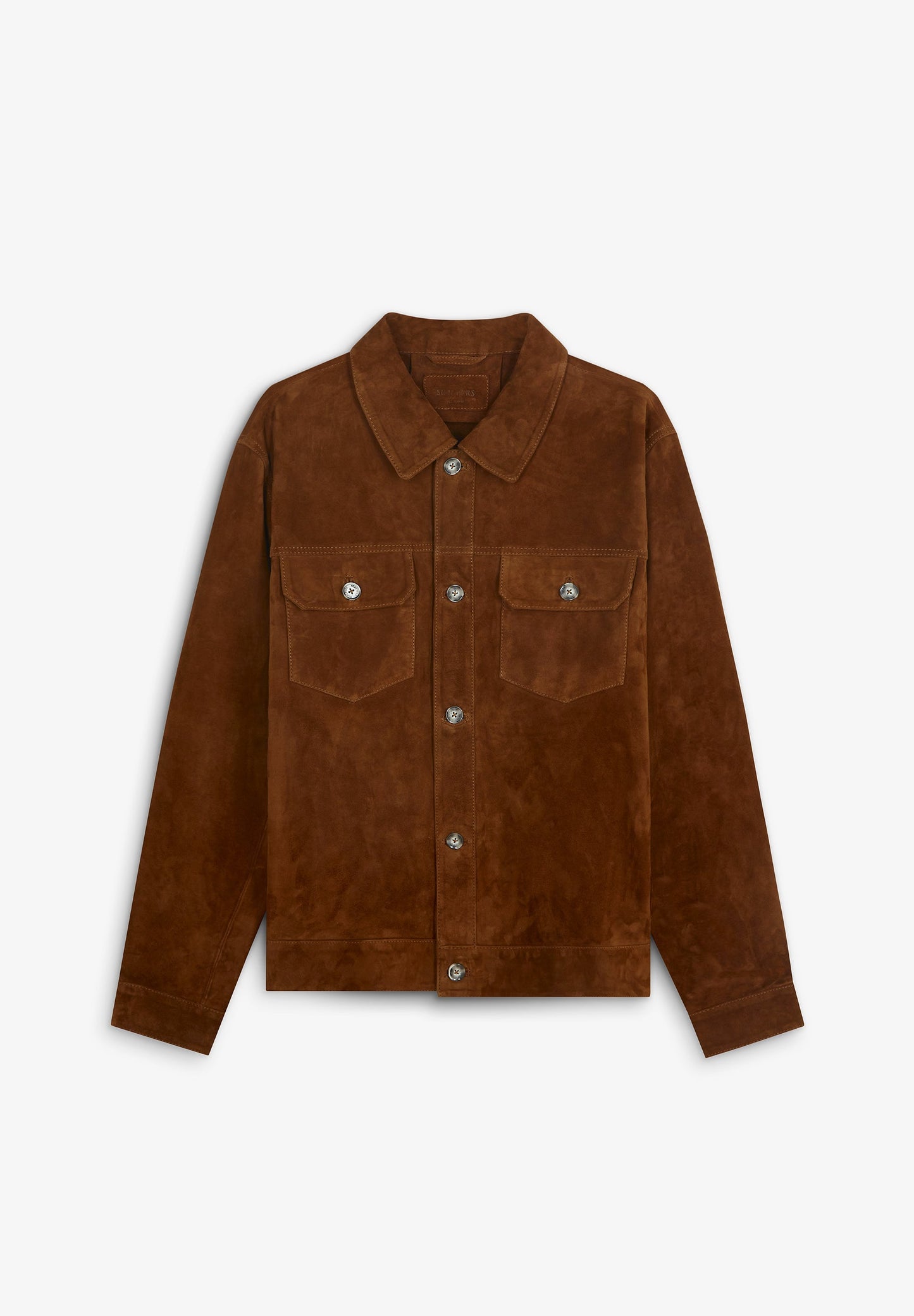LEATHER JACKET WITH BUTTONS