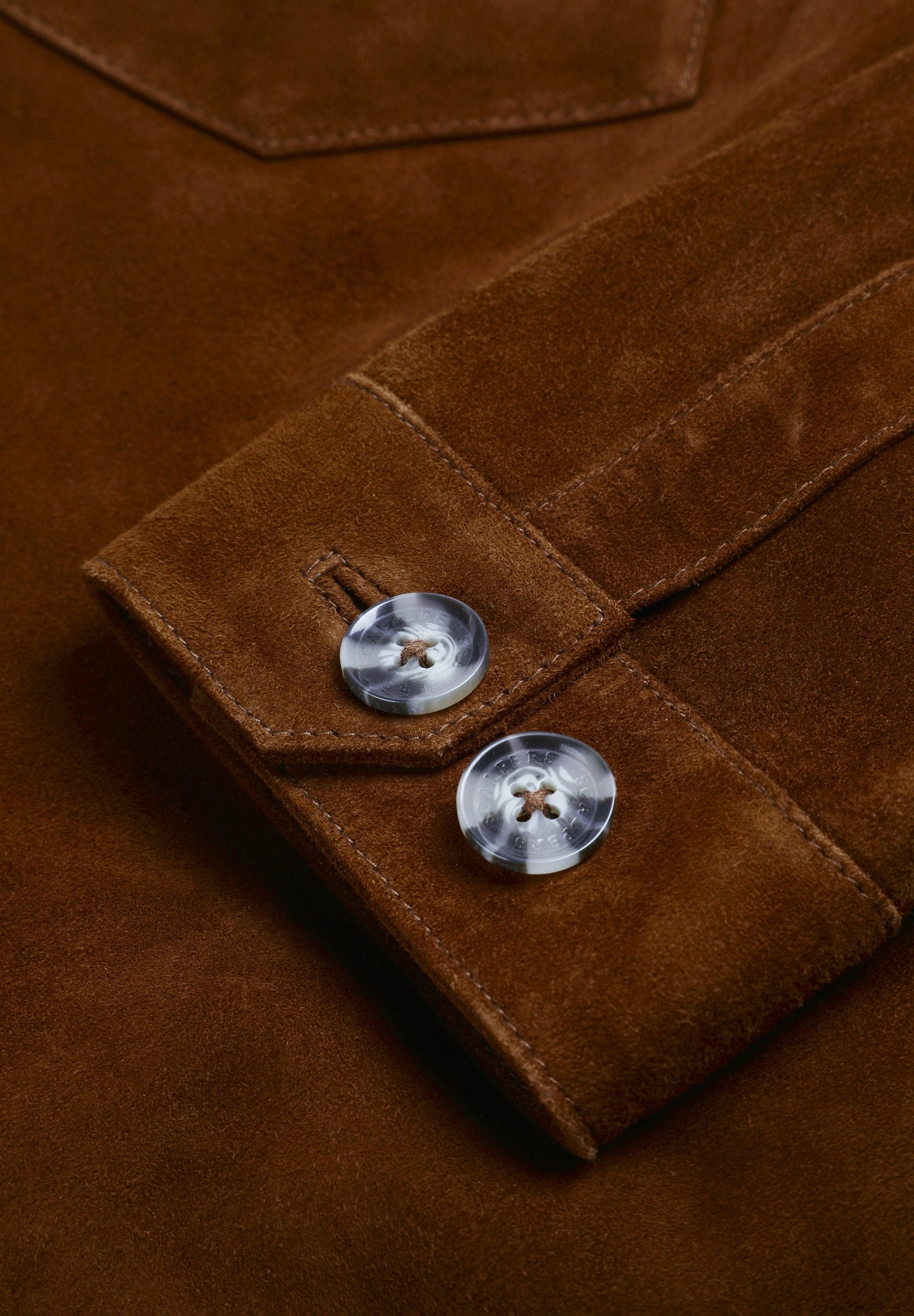 LEATHER JACKET WITH BUTTONS