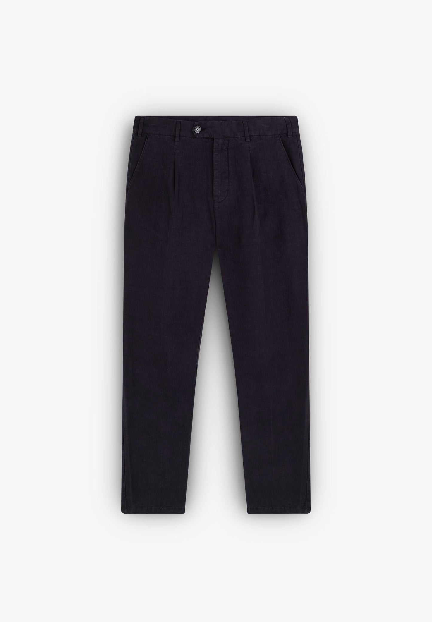 LINEN TROUSERS WITH DARTS