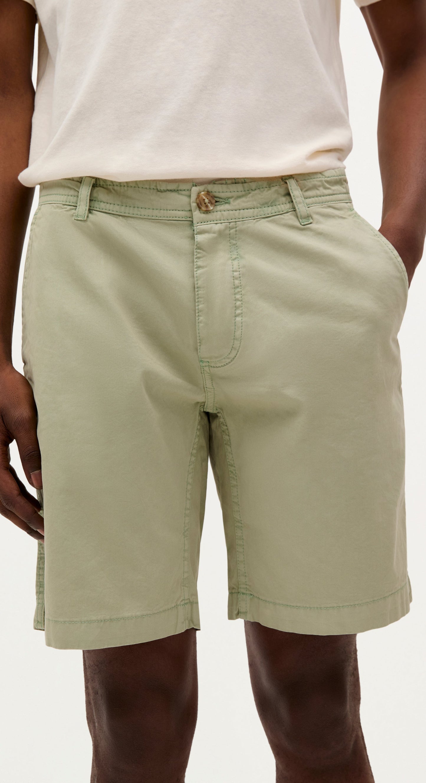 COTTON BERMUDA SHORTS