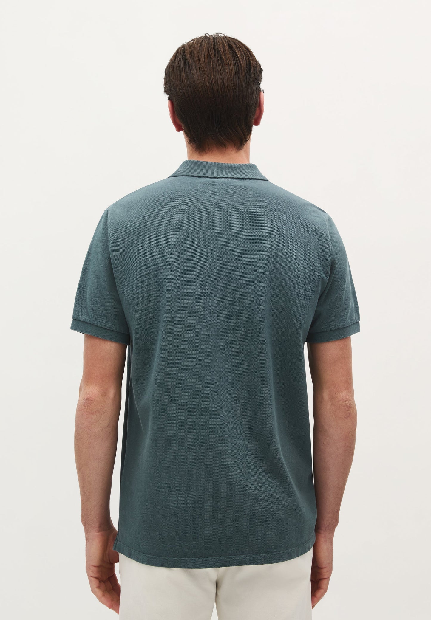BASIC POLO SHIRT WITH SKULL DETAIL