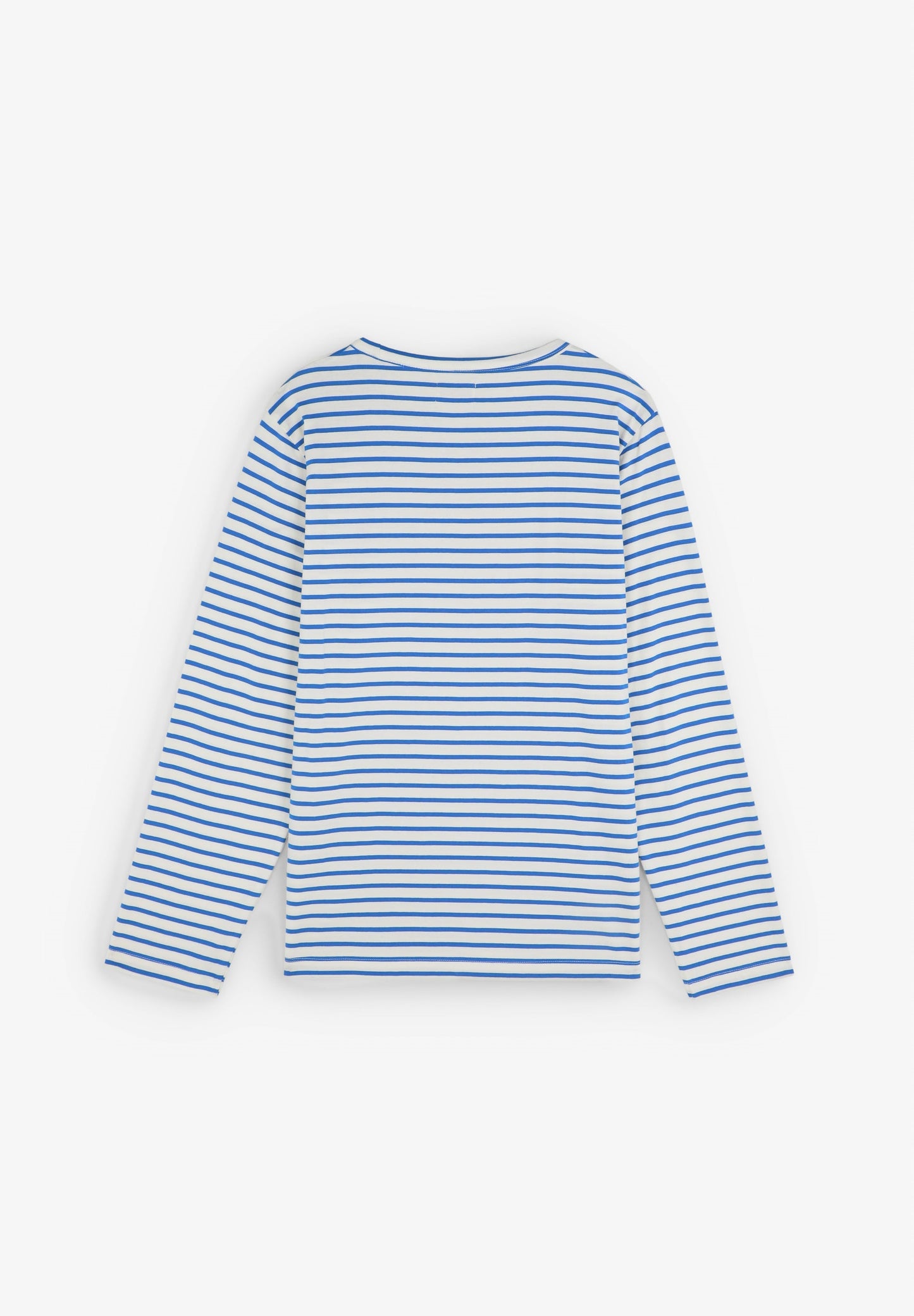 STRIPED T-SHIRT WITH CONTRAST EMBROIDERY