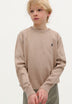ROUND NECK SKULL SWEATER