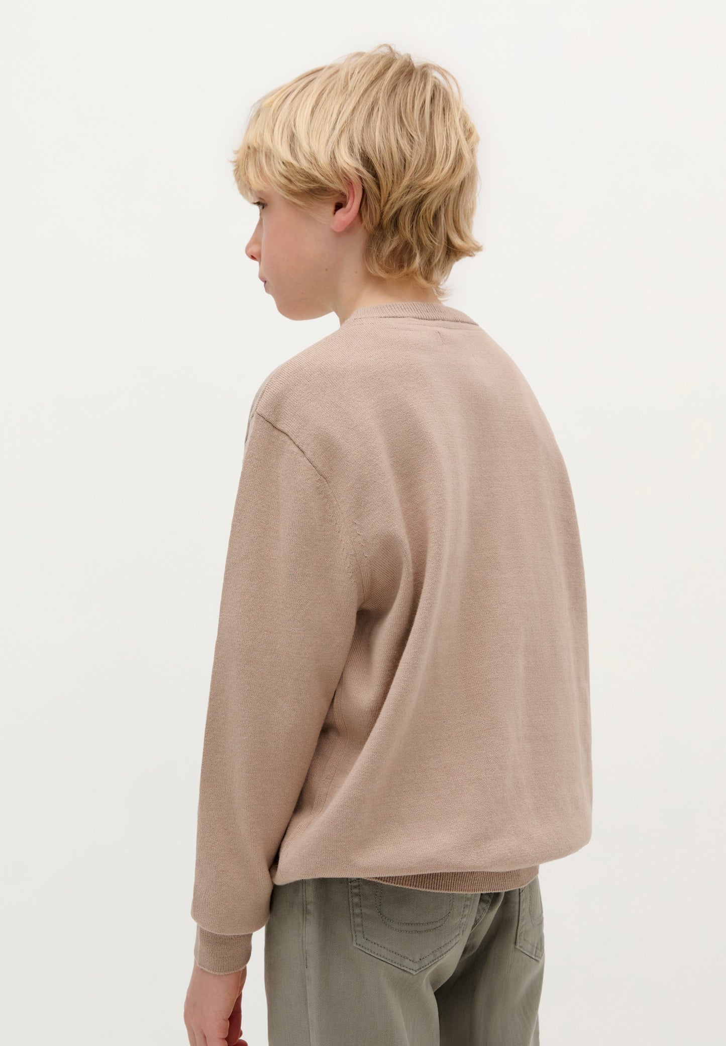ROUND NECK SKULL SWEATER