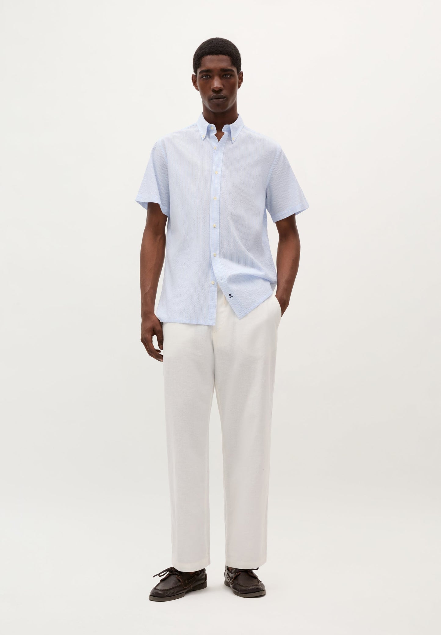 SCSEERSUCKER RESORT BD SHIRT