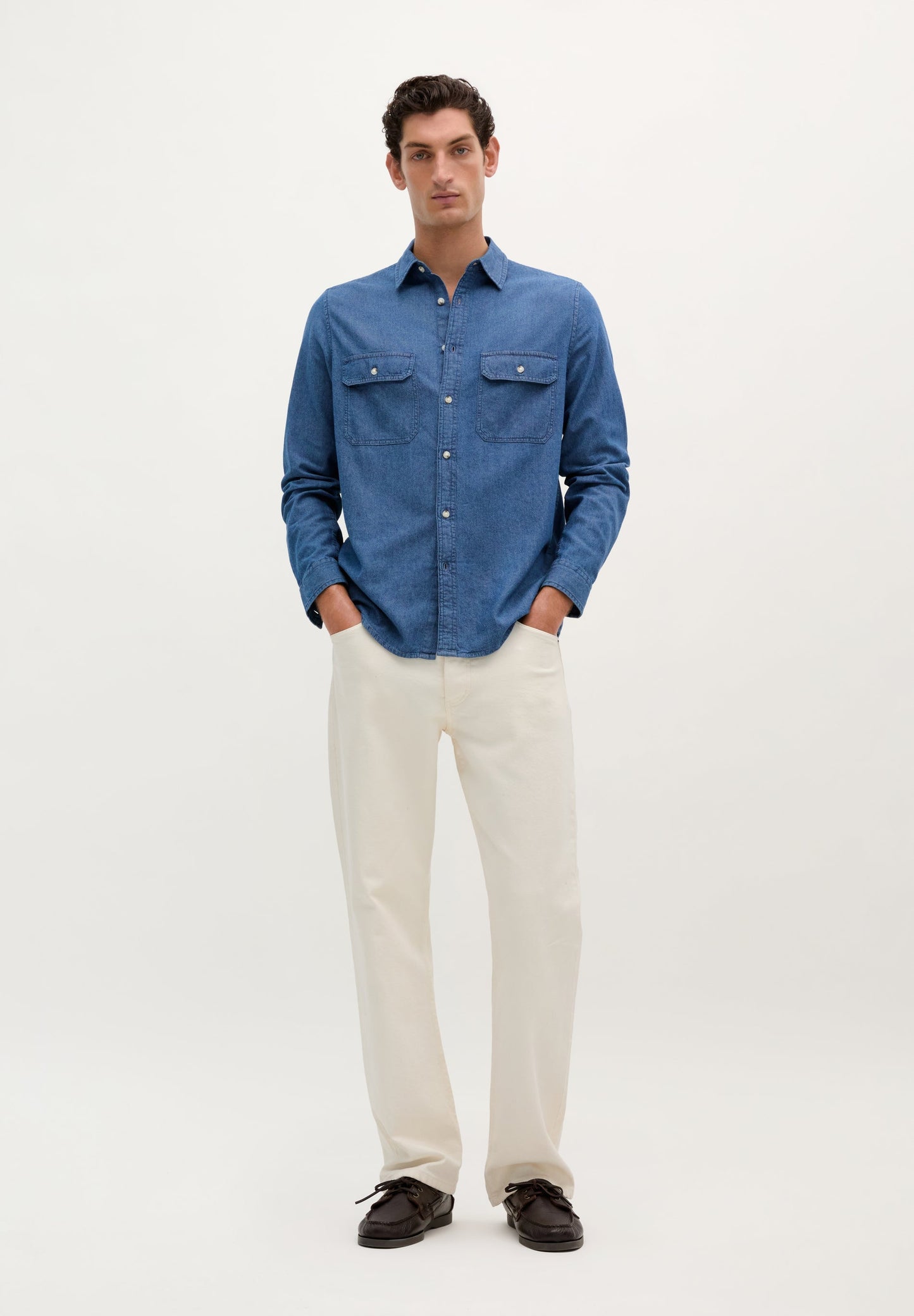DENIM POCKET SHIRT