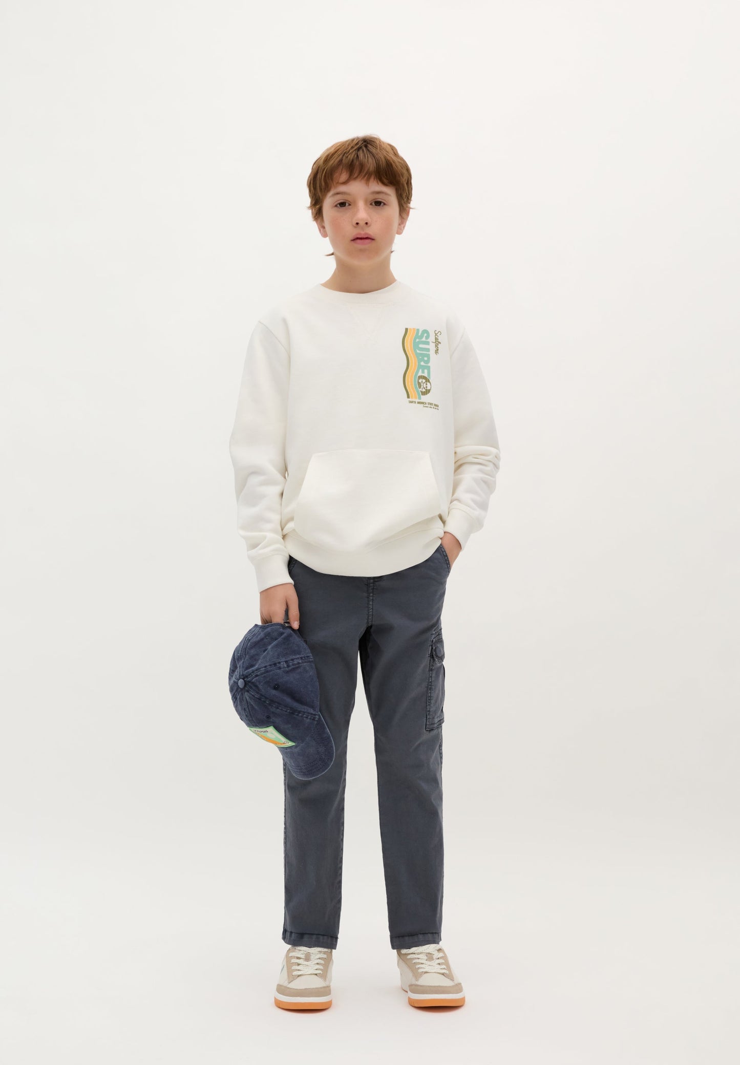 SURF PRINT SWEATSHIRT