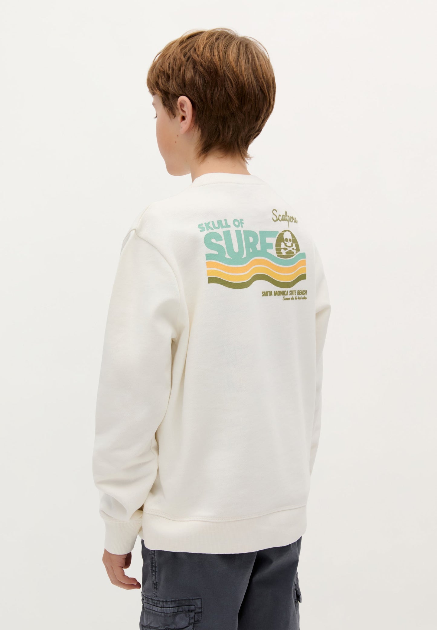 SURF PRINT SWEATSHIRT