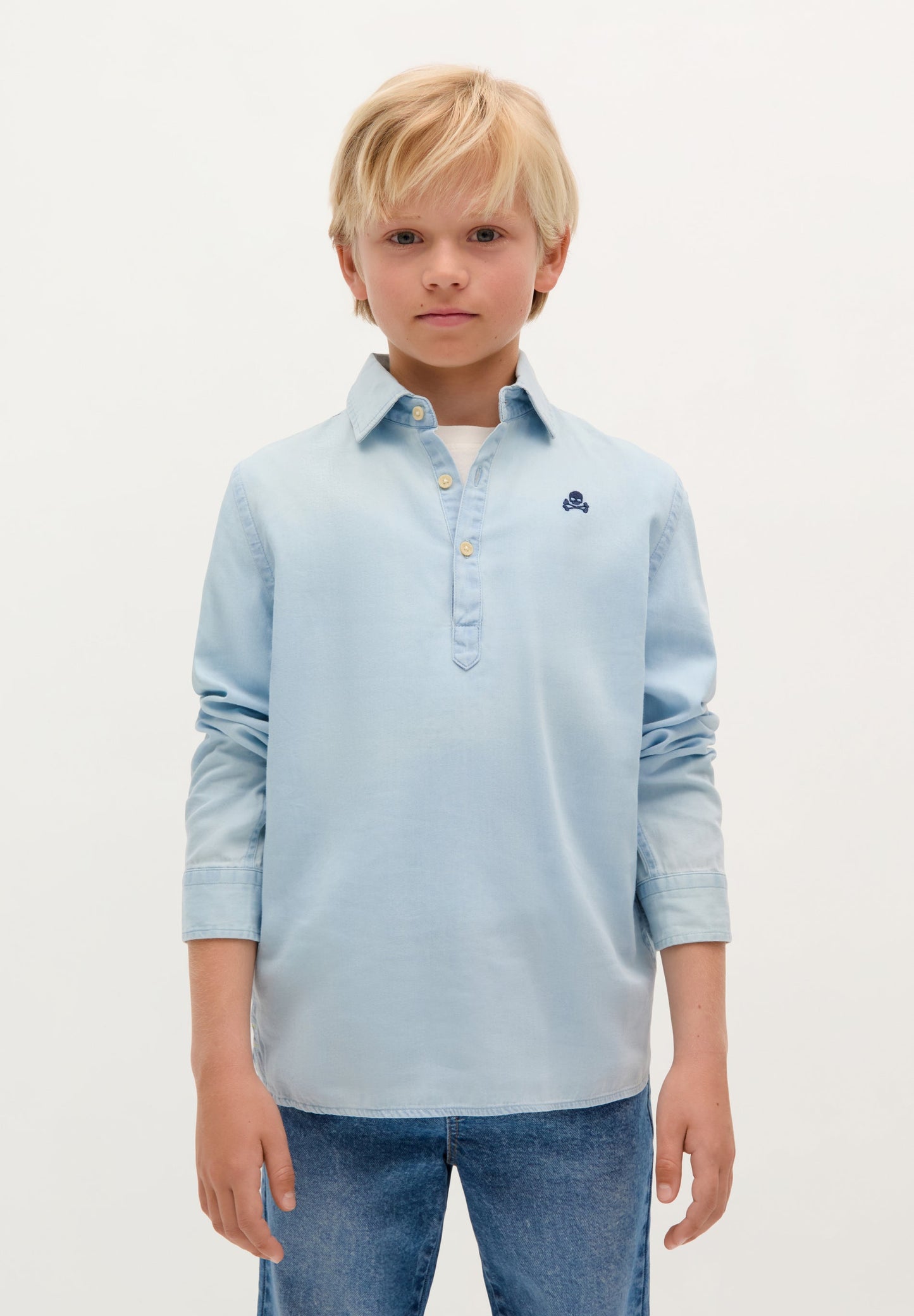 SCPOLERA DENIM SHIRT KIDS