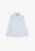 PLAIN LINEN SKULL SHIRT