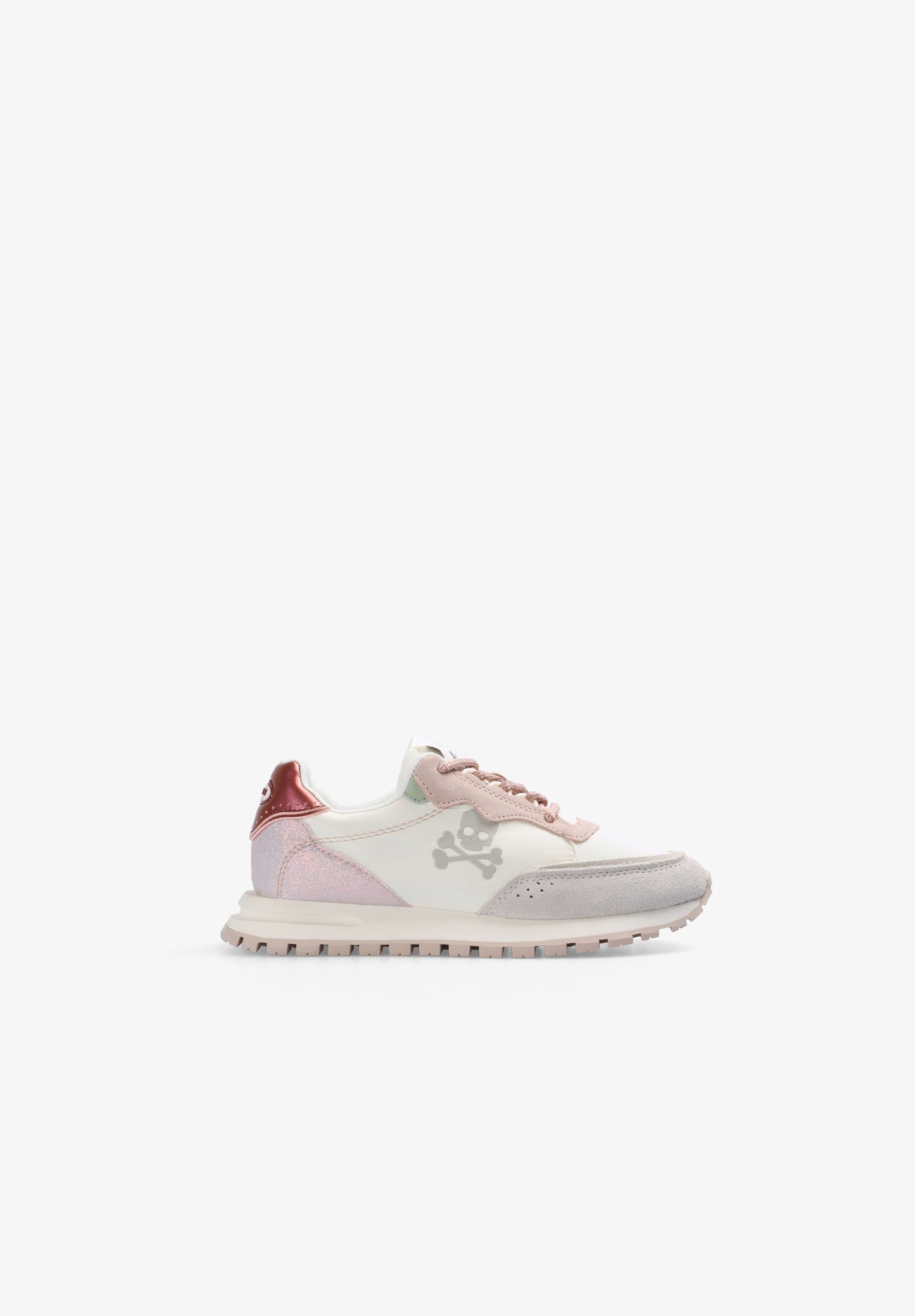 PRONOUNCED SOLE SKULL SNEAKERS
