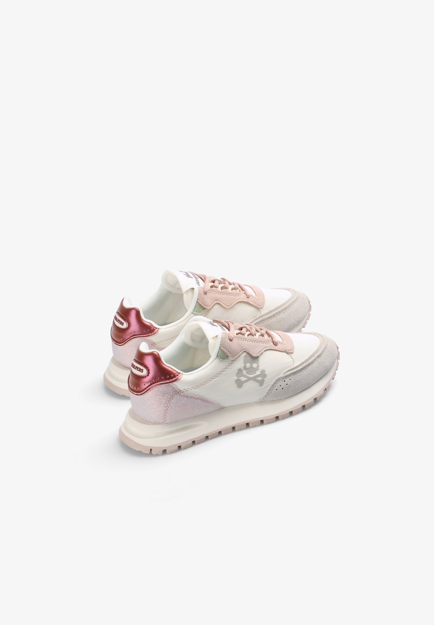 PRONOUNCED SOLE SKULL SNEAKERS