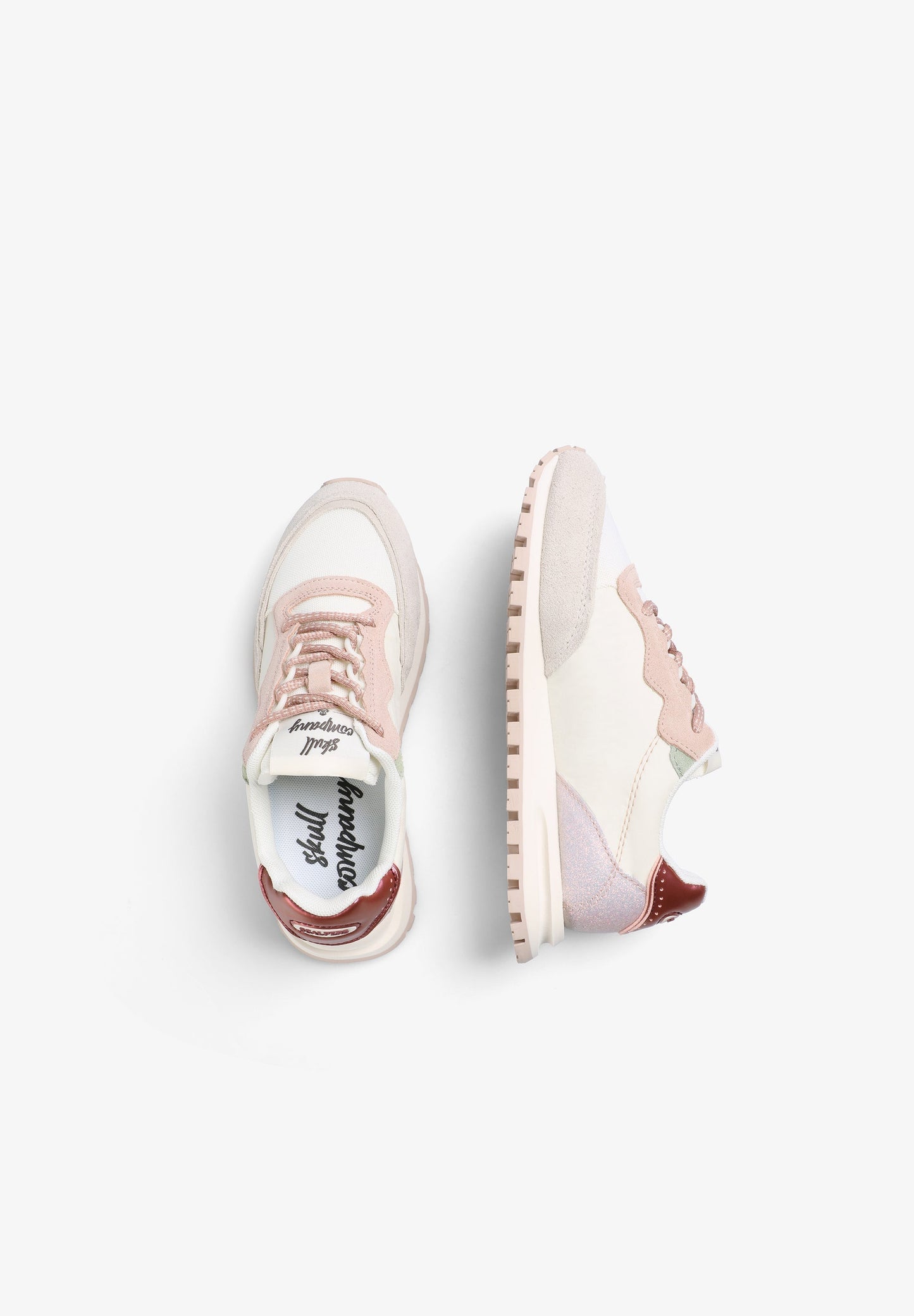 PRONOUNCED SOLE SKULL SNEAKERS