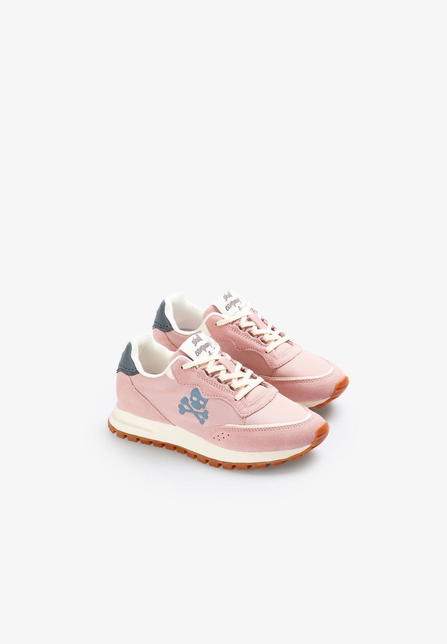 PRONOUNCED SOLE SKULL SNEAKERS