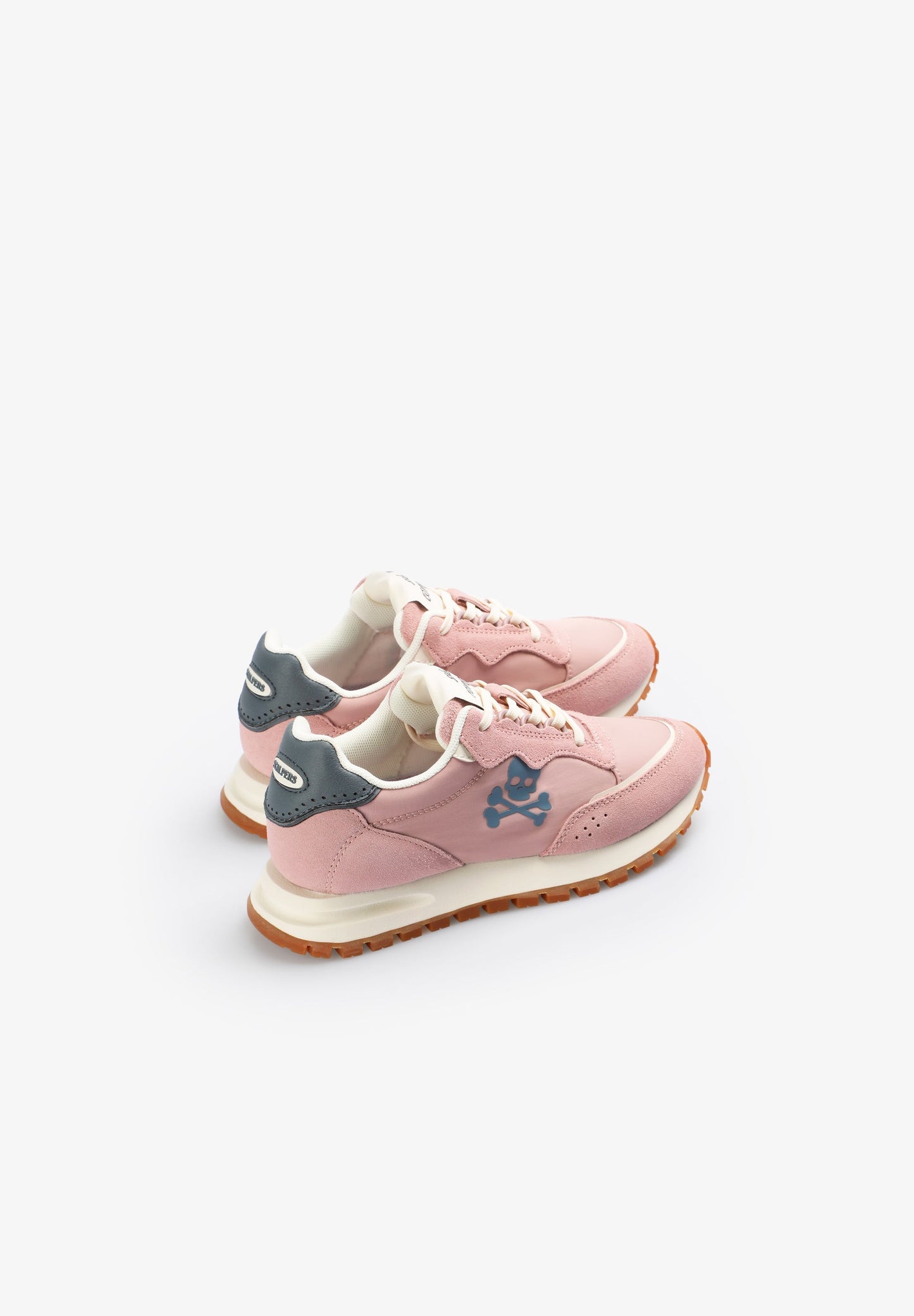 PRONOUNCED SOLE SKULL SNEAKERS