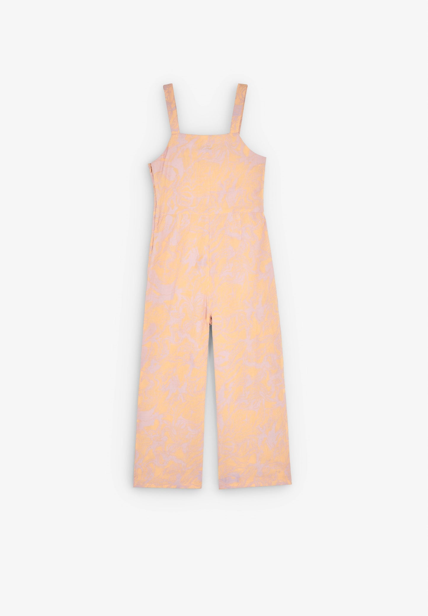 PRINTED JUMPSUIT WITH DARTS