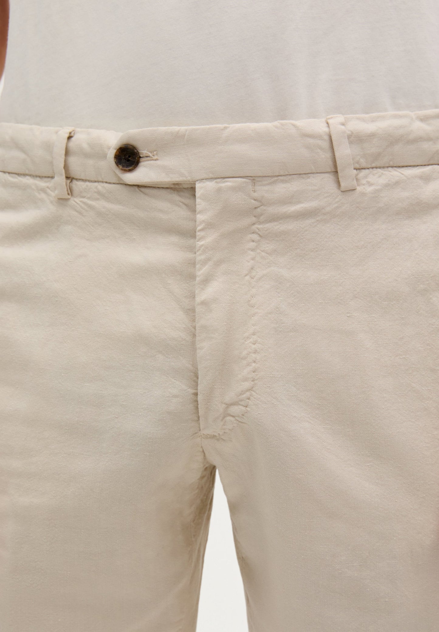 LINEN SUIT TROUSERS