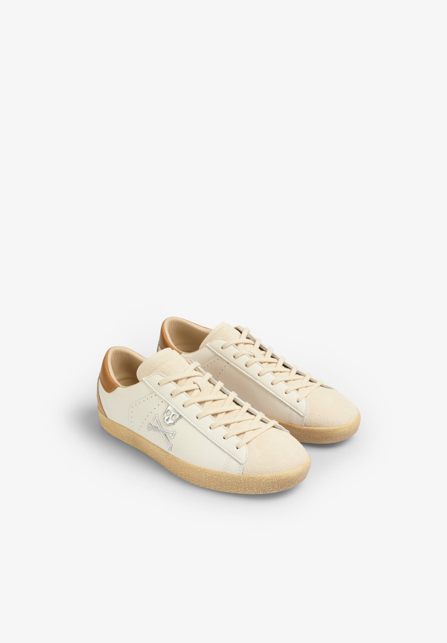 LOW TOP SNEAKERS WITH SIDE SKULL