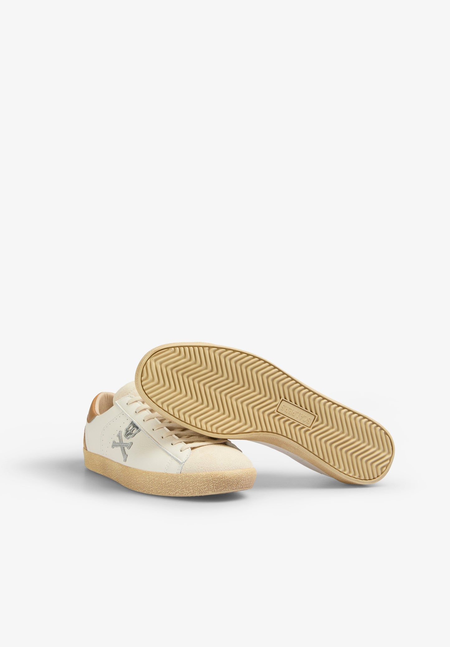 LOW TOP SNEAKERS WITH SIDE SKULL