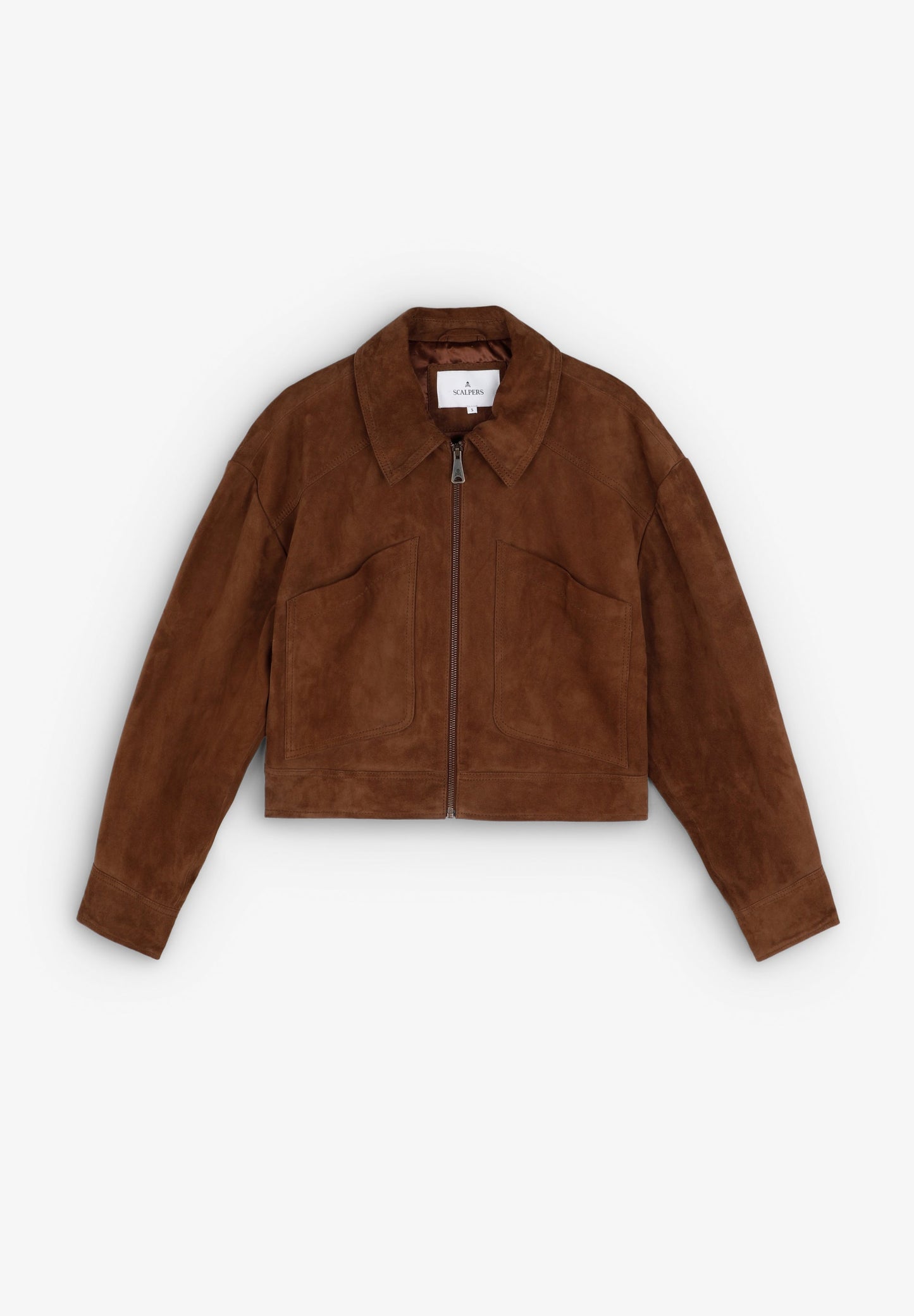 CROPPED SUEDE JACKET