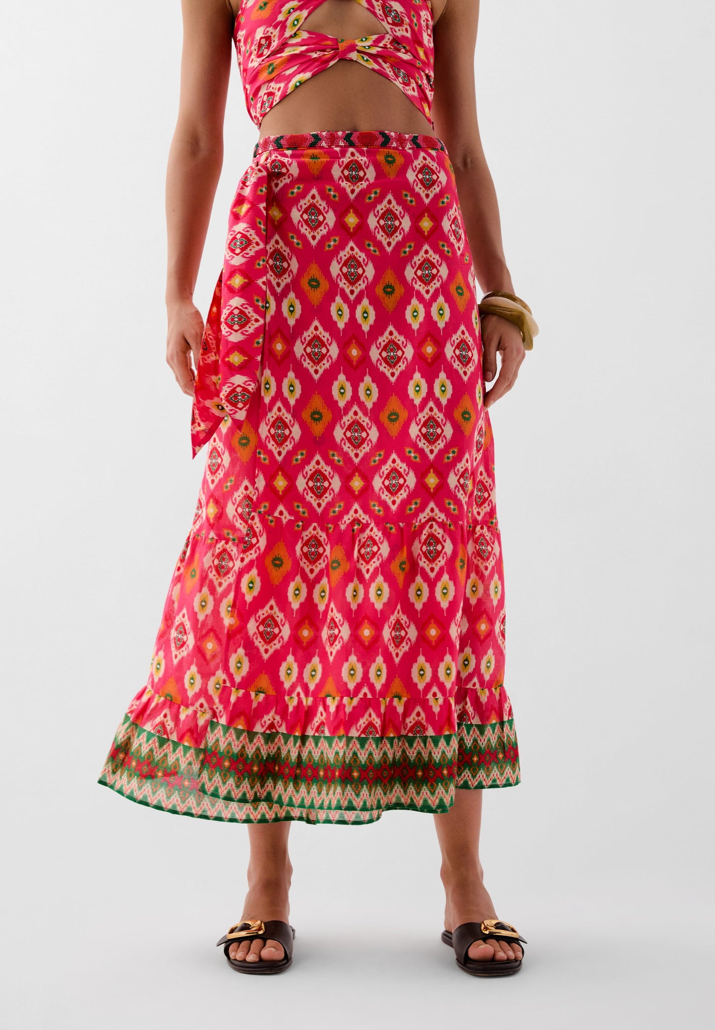 SC IKAT COR SKIRT