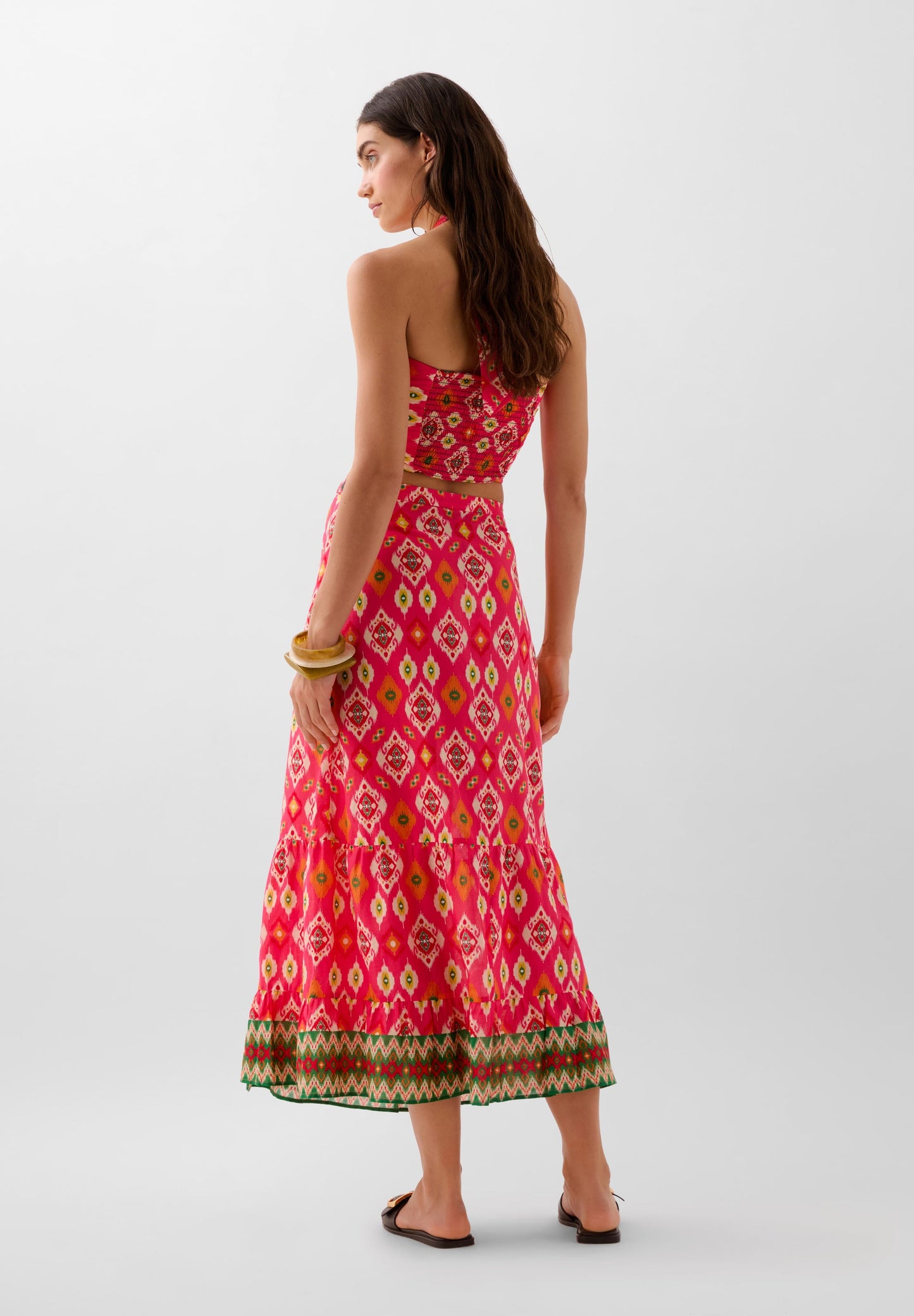SC IKAT COR SKIRT