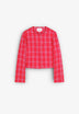 SCLINEN CHECK BLAZER