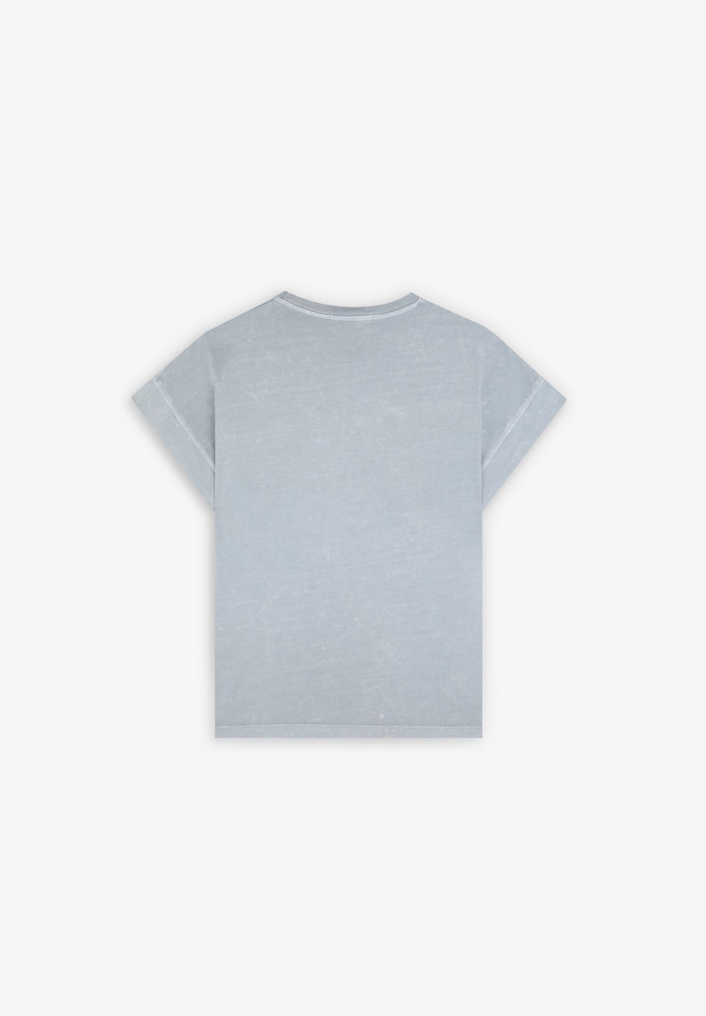 FADED T-SHIRT WITH CAR PRINT