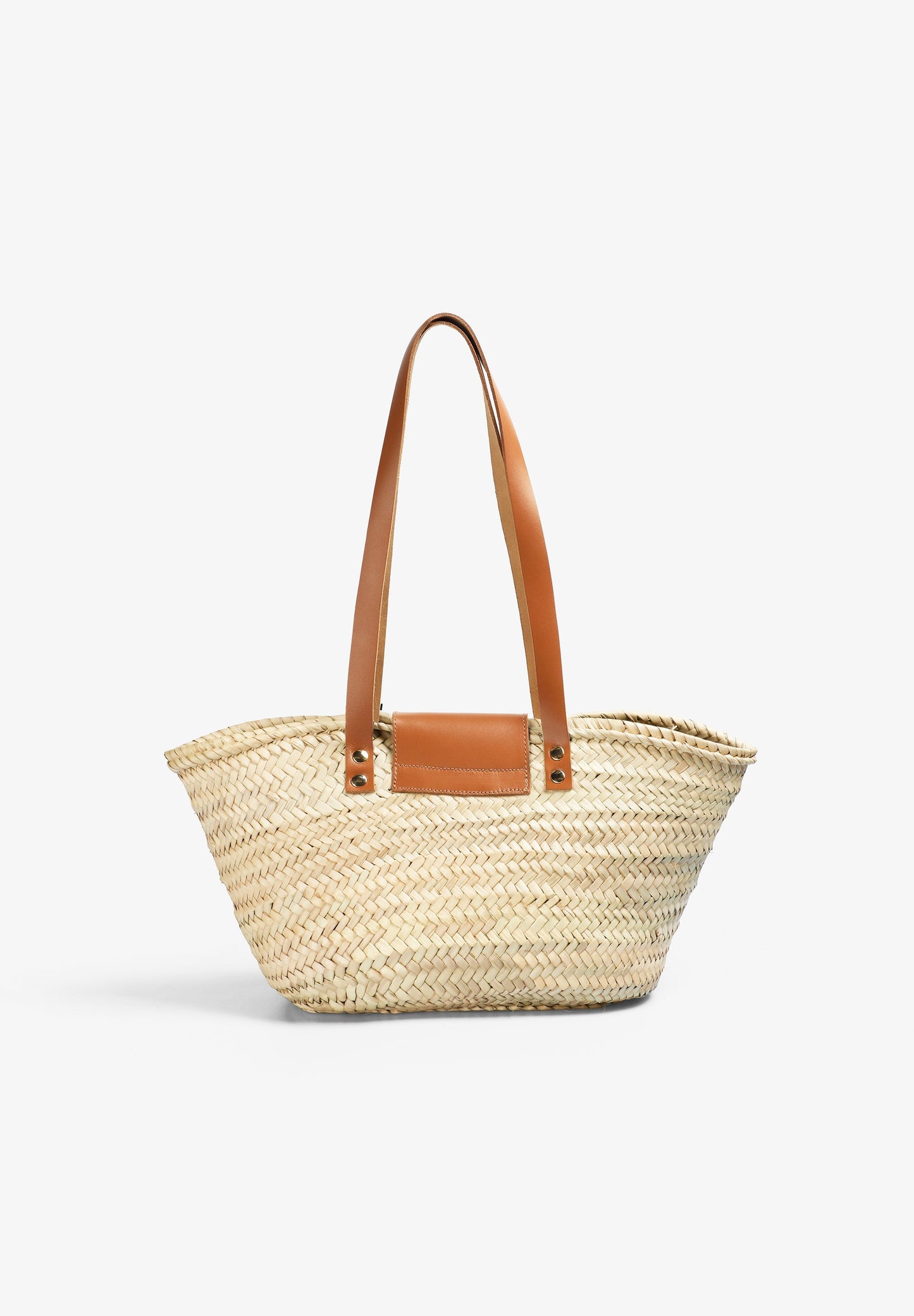 RAFFIA BASKET BAG