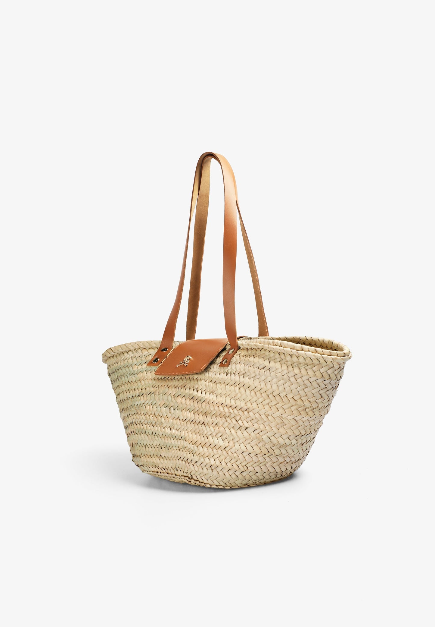 RAFFIA BASKET BAG
