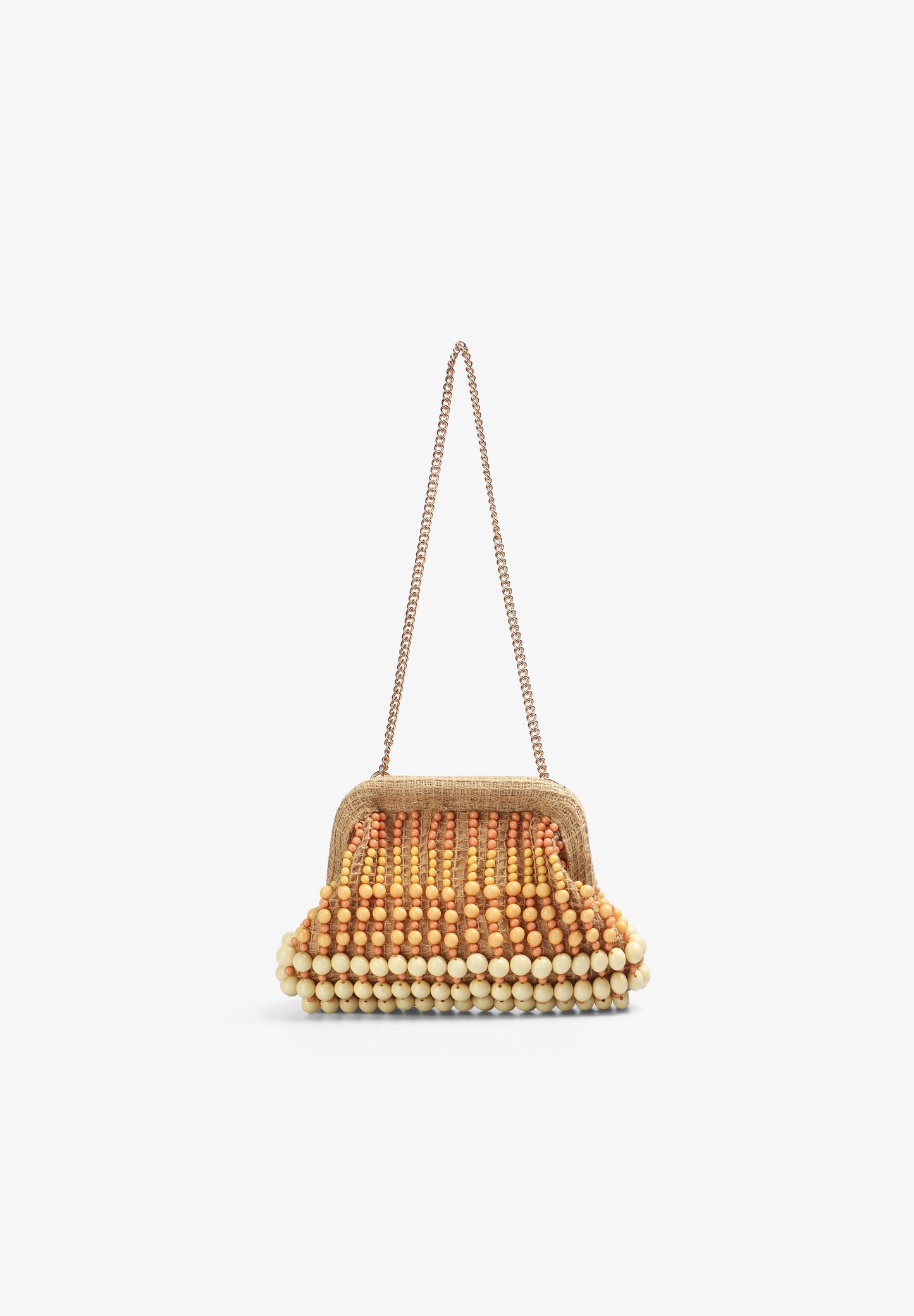 BEADED CROCHET BAG