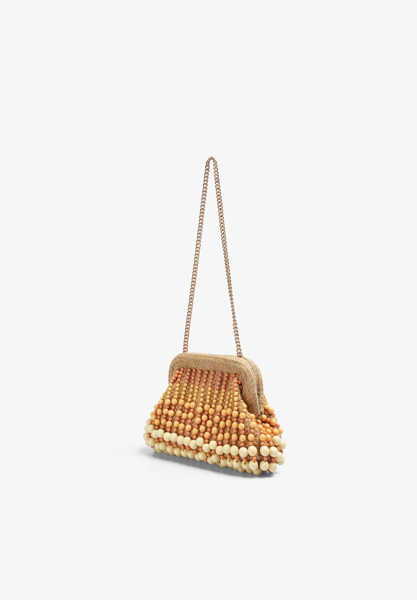 BEADED CROCHET BAG