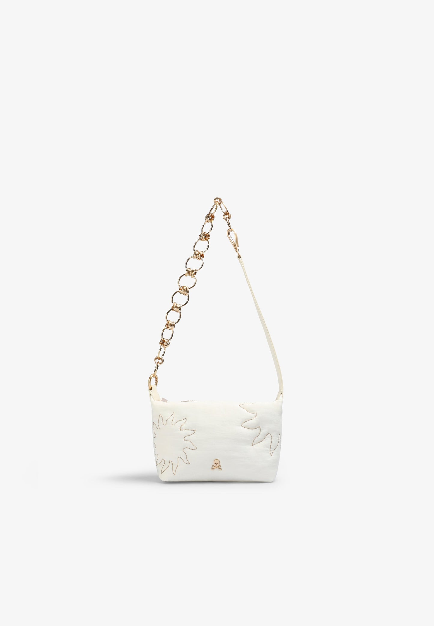 MINI BAG WITH EMBROIDERED SUNS
