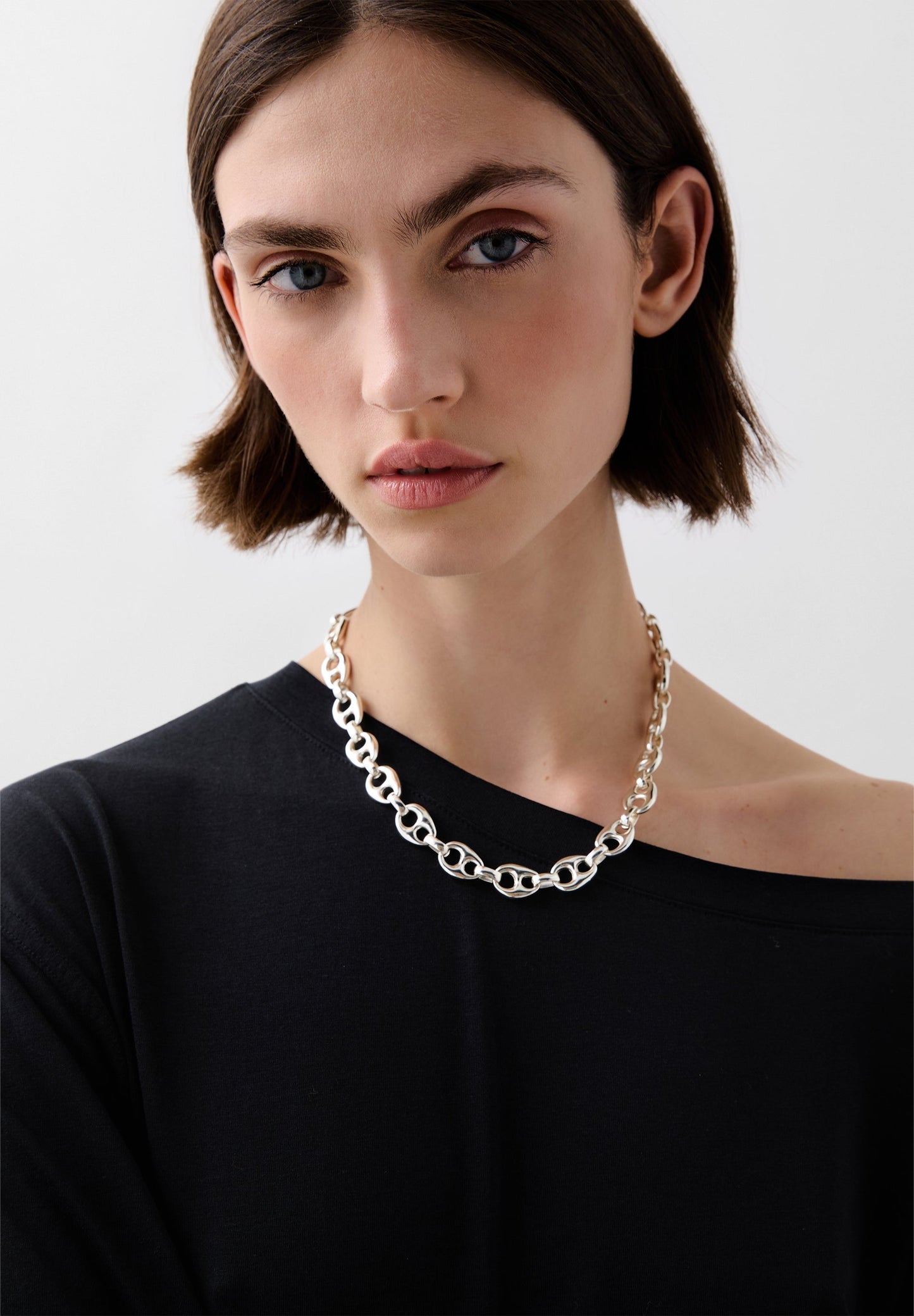 ASYMMETRIC TIE BLOUSE