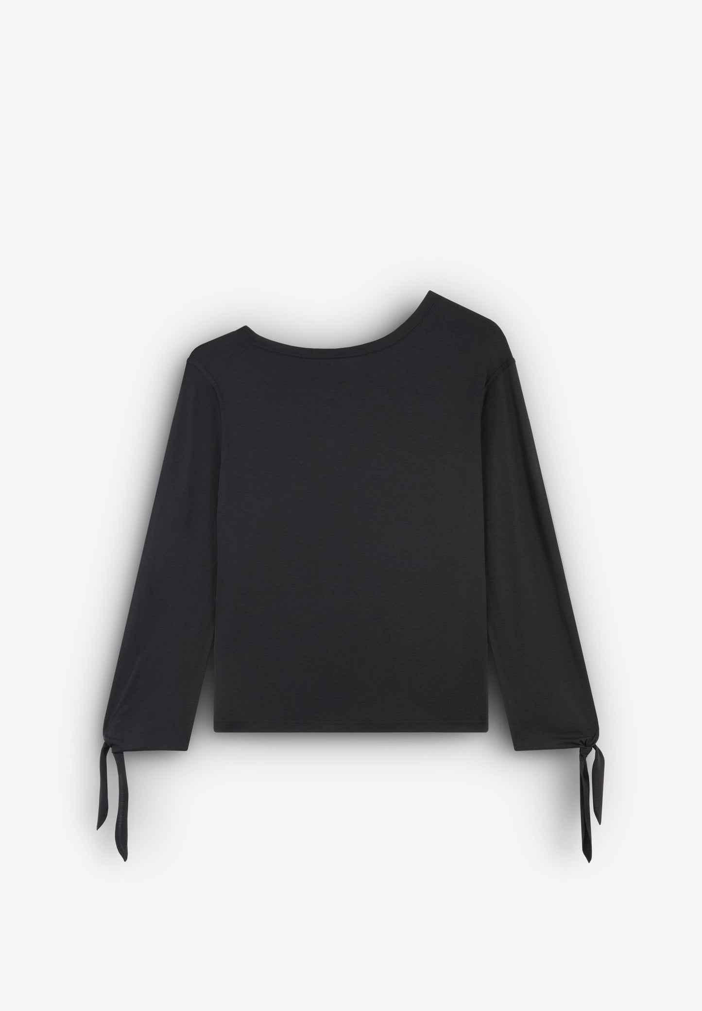 ASYMMETRIC TIE BLOUSE