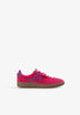 TWO-TONE LEATHER SNEAKERS