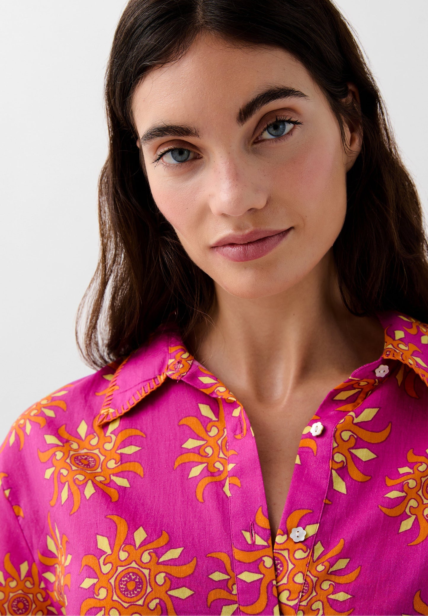 SC SUN COLOUR PRINT SHIRT