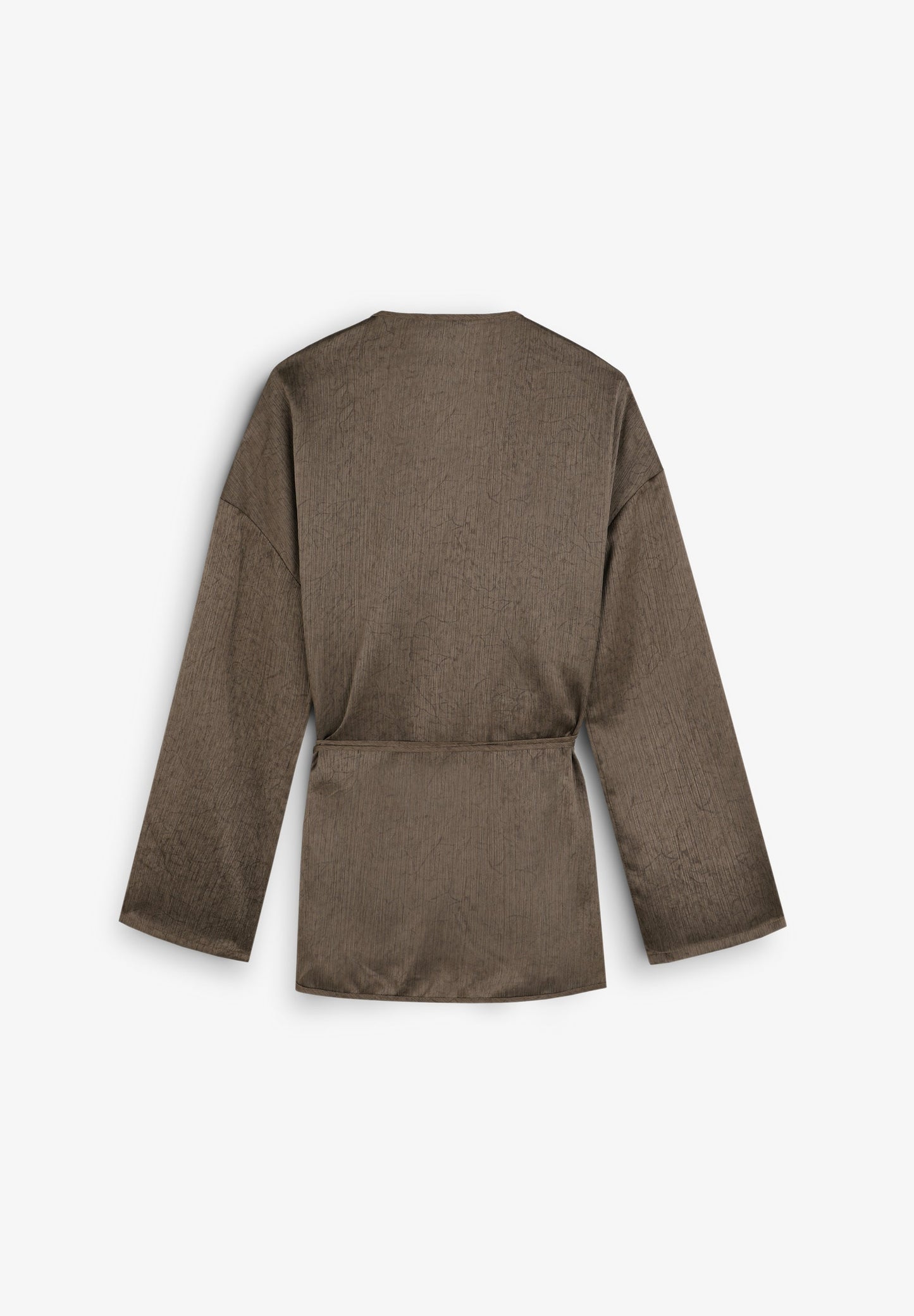 ASYMMETRIC DRAWSTRING KAFTAN