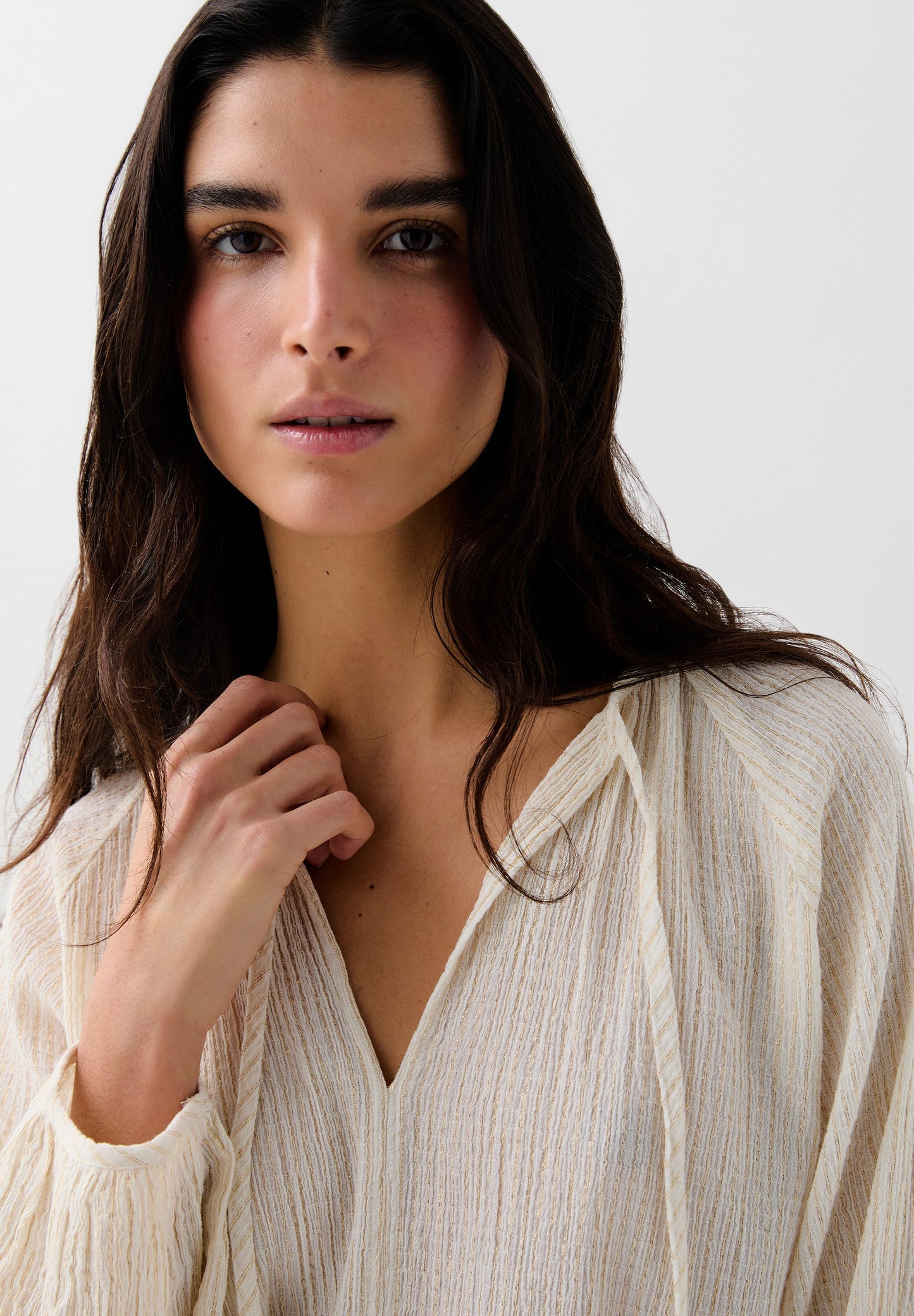 SCSTRIPES LUREX SHIRT