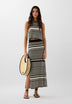 SCSTRIPES KNIT SKIRT