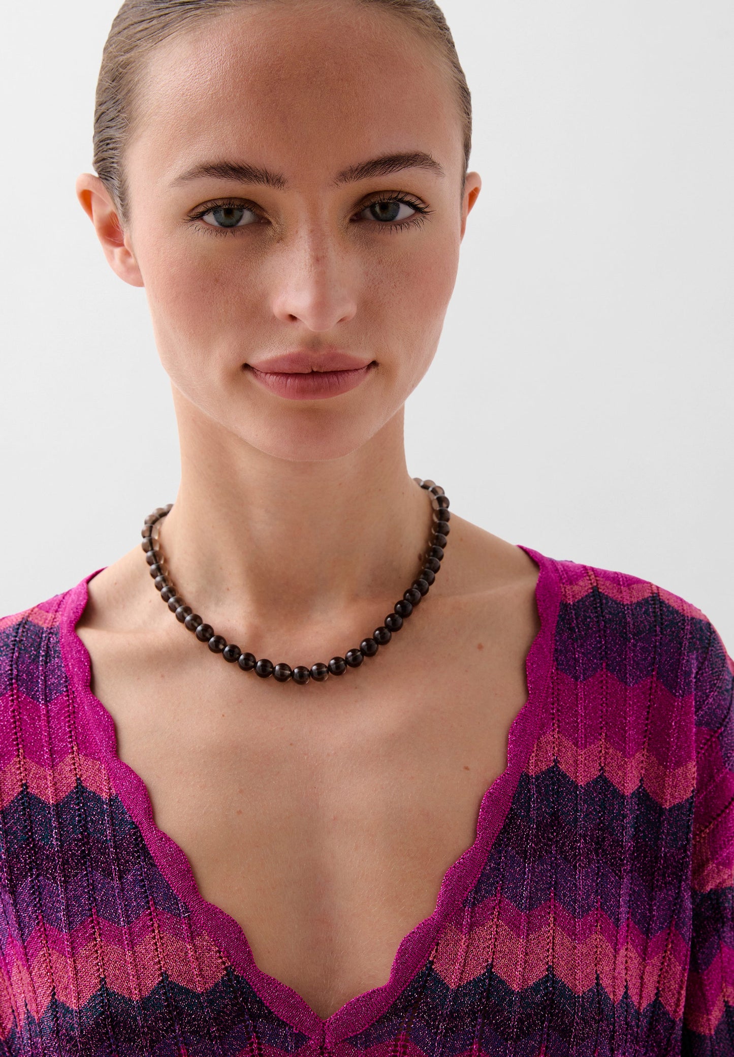 OPEN KNIT LUREX SWEATER