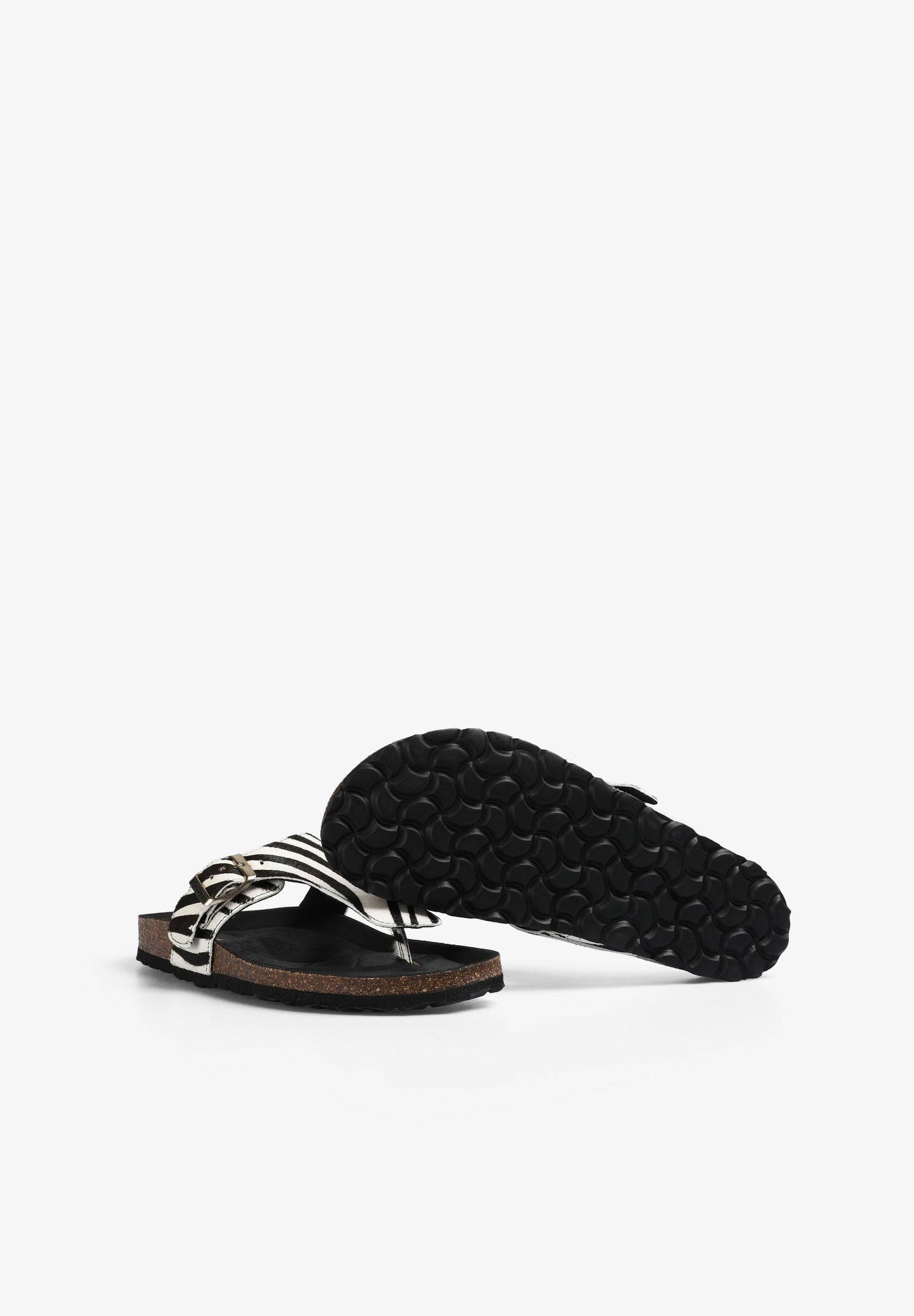 ANIMAL PRINT SANDALS