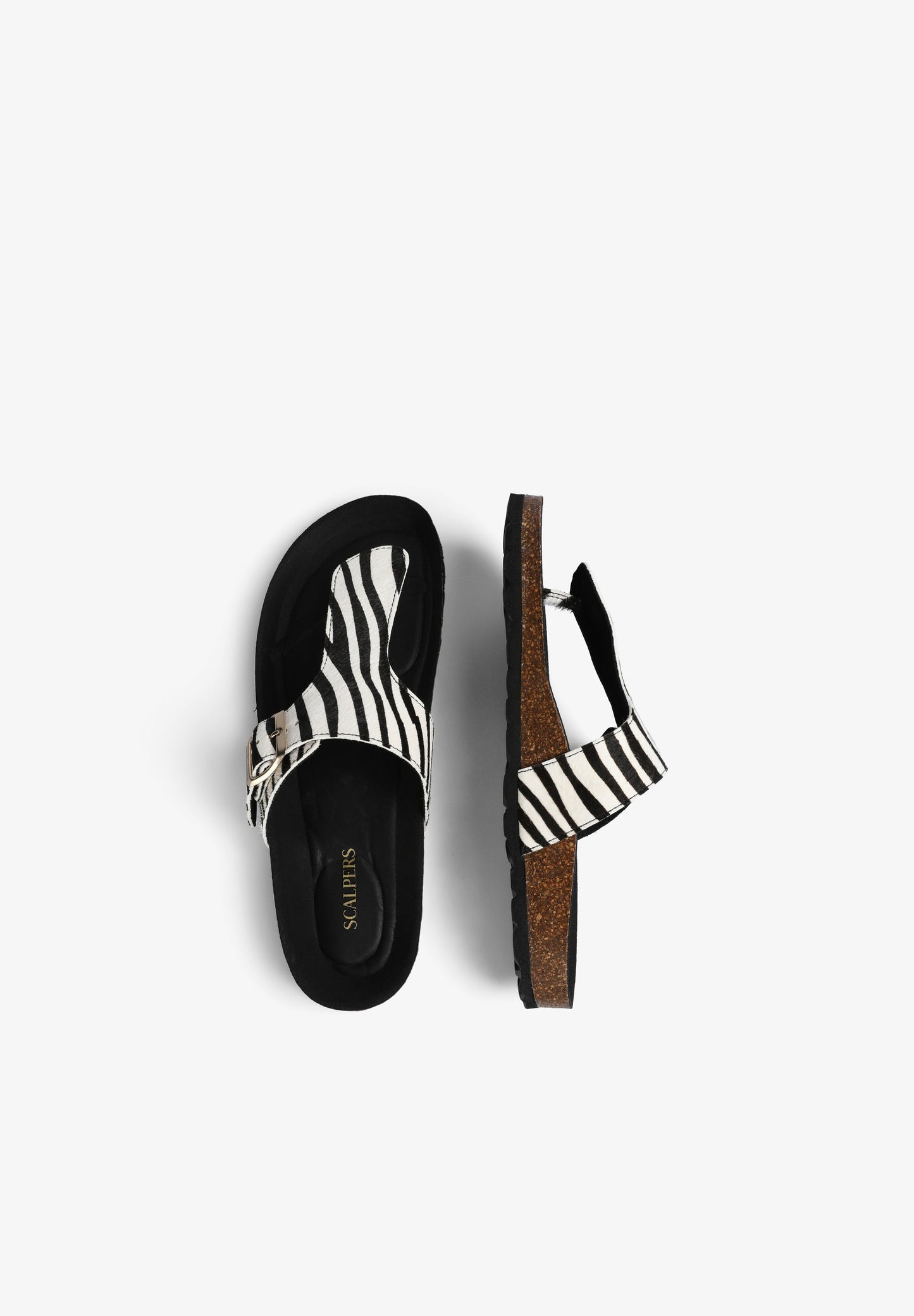 ANIMAL PRINT SANDALS