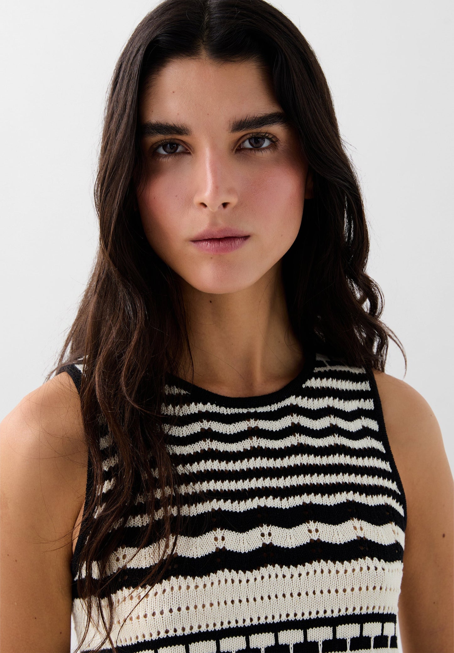 SCSTRIPES KNIT TOP