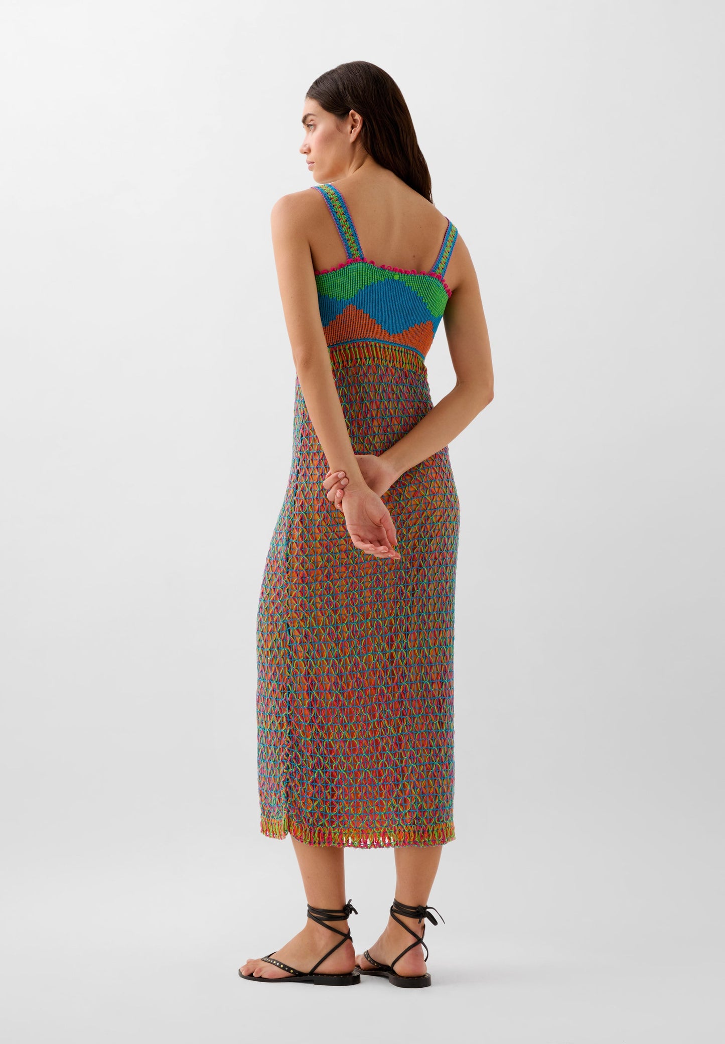 SCSTRAP CROCHET DRESS